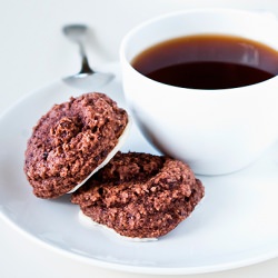 Choc, Almond, & Hazelnut Macaroons