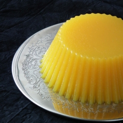 Orange Gelatin with Agar-Agar