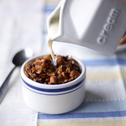 Cocoa Hazelnut Granola