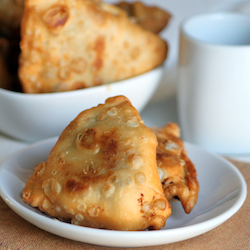 Samosas Fried Savoury Pastries