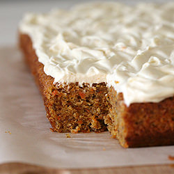 Carrot Cake with Honey Frosting