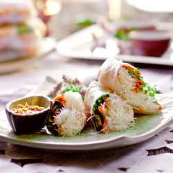 Vietnamese Shrimp Spring Rolls