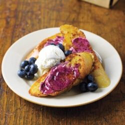 French Toast w/ Blueberry Butter