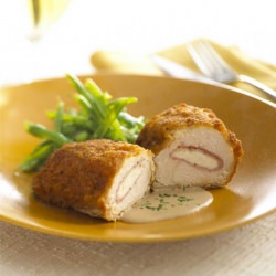 Chicken Cordon Bleu w/ Goat Cheese