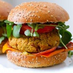 Veggie Bean Burger