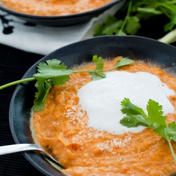 Sweet Potato Coconut Thai Soup