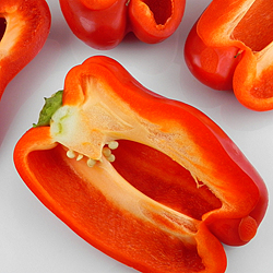 How to Roast Red Peppers