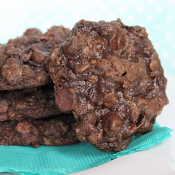 Double Chocolate Oatmeal Cookies