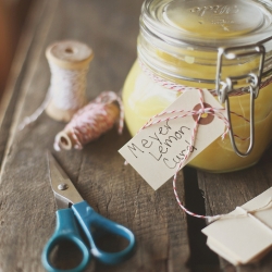 Lemon Curd & Cream Scones