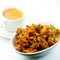 Cabbage Onion Pakoda