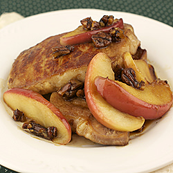 Apple-Pecan Pork Chops