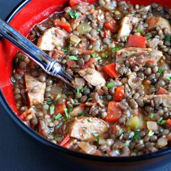 Lentil and Sausage Stew