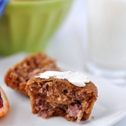 Making Strawberry Muffins with Kids