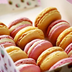 Multi Coloured Macarons