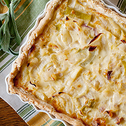 Six Onion Tart