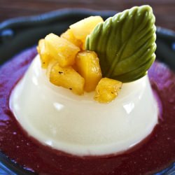 Lemongrass Coconut Panna Cotta