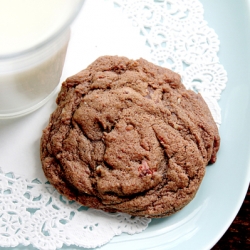 Chewy Chocolate Hazelnut Cookie