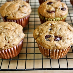 Banana Chocolate Chunk Muffins