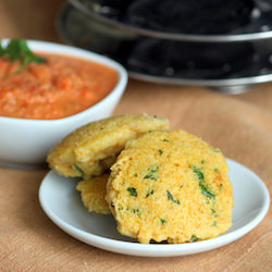 Fluffy Steamed Savoury Cakes