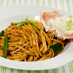 Crab Meat with E-Fu Noodles