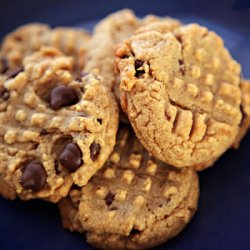 Peanut Butter Chocolate Chip Cookie