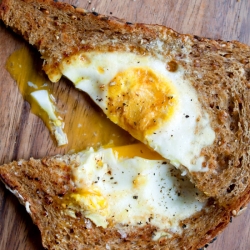 Toad in a Hole, Egg in a Basket