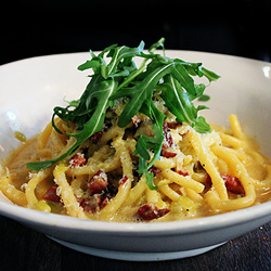 Beautiful Bucatini Carbonara