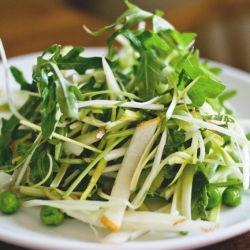 Leek, Fennel, Pear Salad