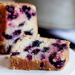 Blueberry Pound Cake