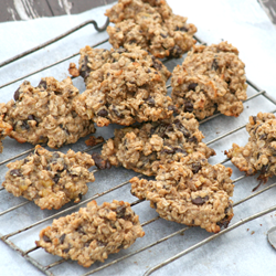 Peanut Butter & Banana Cookies