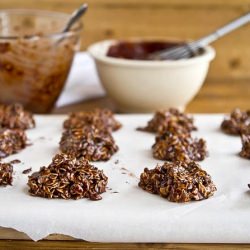 No-Bake Espresso (vegan) Cookies