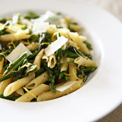 Penne w/ Asparagus & Pecorino