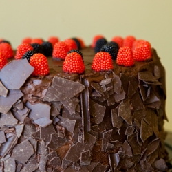 Tall, Dark, and Chocolate Cake