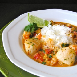 Thai Shrimp-Scallop Curry