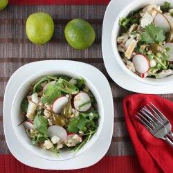 Cod, Barley & Caper Berries Salad