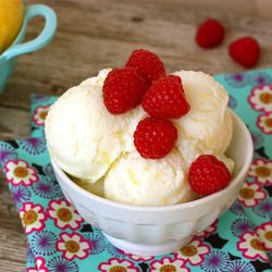 Lemon Buttermilk Sherbet