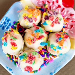 Cake Batter Cookie Dough Truffles