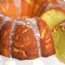 Avocado, Coconut, Lime Bundt Cake