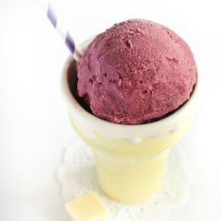 Blueberry Buttermilk Sorbet