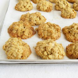 White Chocolate Oatmeal Cookies