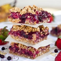 Blueberry Bliss Oat Squares