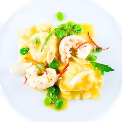 Langoustine Ravioli