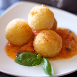 Arancini with Mozzarella