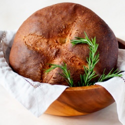 Vegan Rosemary Bread