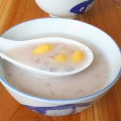 Sweet Taro Soup with Gingko Nuts