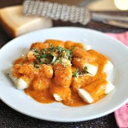 Homemade Gnocchi with Blush Sauce