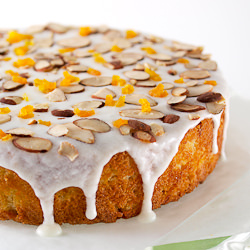 Almond Apricot Cake