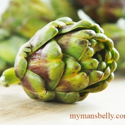 Roasted Baby Artichokes