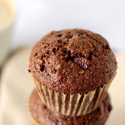 Chocolate Banana Muffins