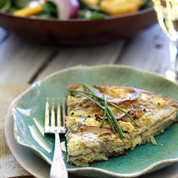 Artichoke, Leek & Potato Frittata